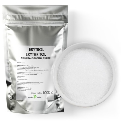 ERYTROL cukier NISKOKALORYCZNY 1kg ERYTRYTOL