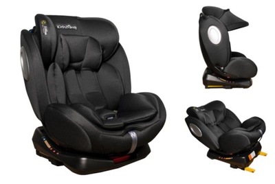 Fotelik samochodowy obrotowy 360° ISOFIX 0-36 kg