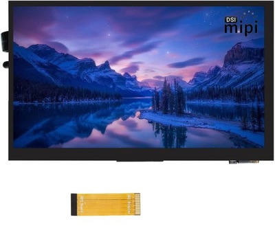 Wyświetlacz dotykowy LCD 5" IPS 800x480 DSI dla Raspberry Pi