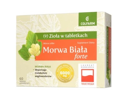 Morwa Biała Forte 60 tabletek