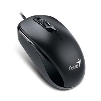 Mysz przewodowa Genius DX-120 Calm Black