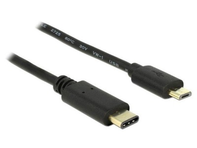 Delock Kabel USB Delock USB-C - micro USB M/M 2.0