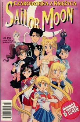 Sailor Moon Czarodziejka z księżyca nr 4/99
