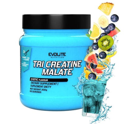Evolite Tri Creatine Malate 300g exotic