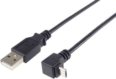 Przewód PremiumCord USB - microUSB typ B 3 m czarny