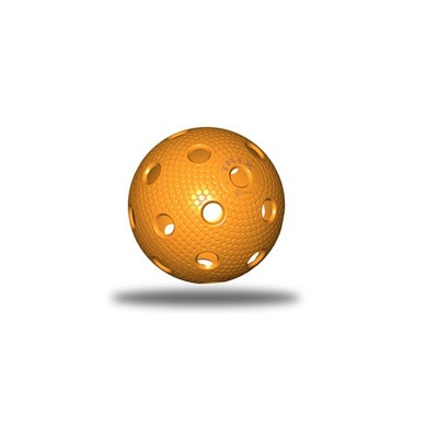 Piłka Piłeczka do Unihokeja Floorball Snakeskin TRIX IFF Orange 72 mm 1 szt