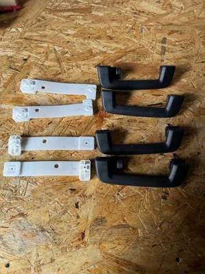 Jaguar xf x250 ручки стельовий комплект чорні фото №1