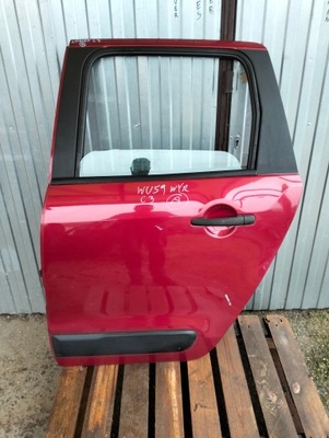 Дверь левая левый задняя citroen c3 picasso цвет kjcc 2008-2012 фото №1