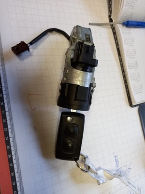 Замок запалювання + ключ citroen c3 12r фото №1