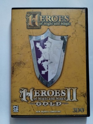 HEROES II 2 GOLD + HEROES III 3 PC