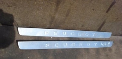 Peugeot 407 coupe молдинг поріг права ліва фото №1