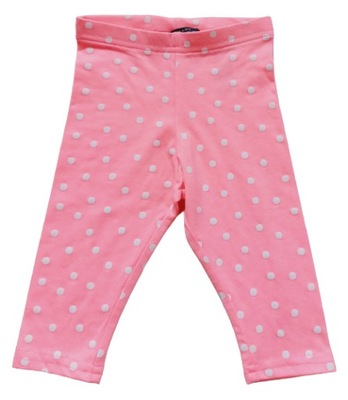 PRIMARK Legginsy getry różowe r. 80 cm 9-12 m