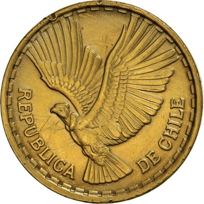 Moneta, Chile, 10 Centesimos, 1969, Santiago, EF(4