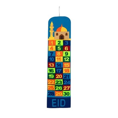 Kalendarz adwentowy 2021 Ramadan Dekoracje 30 dni