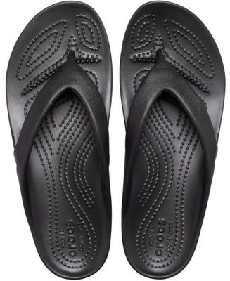 KLAPKI DAMSKIE CROCS JAPONKI NA BASEN PLAŻĘ 36-37