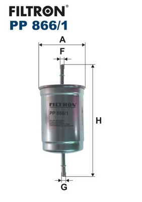 FILTRON PP 866/1 FILTRO COMBUSTIBLES  