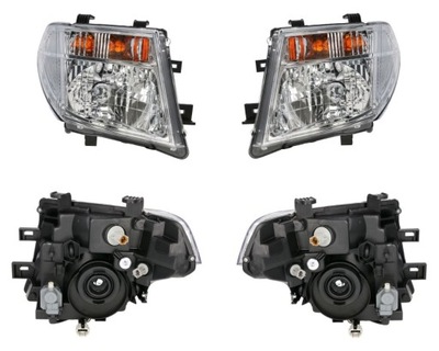 Фара nissan navara frontier pathfinder 07-l+p фото №1