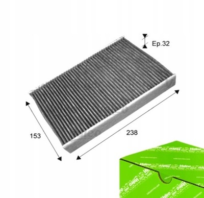 Valeo 715722 фильтр, вентиляция пространство пассажирский фото №1