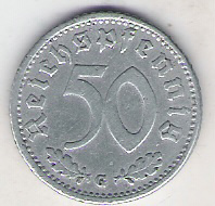 Niemcy 50 pf. 1940 G