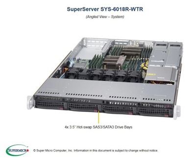 Serwer Supermicro SuperServer SYS-6018R-WTR