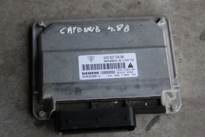 Модуль редуктор бортовой компьютер cayenne 0ad927755bk фото №1