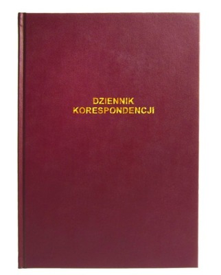 Dziennik korespondencyjny płótno A4 96