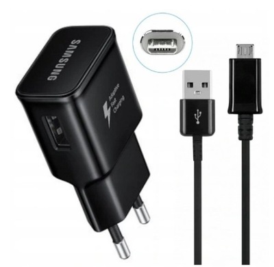 ORYGINALNA Ładowarka Samsung Fast Charging + Kabel Micro