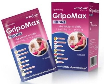 GRIPOMAX PREGNA 10 saszetek