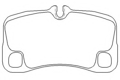 Brembo p 65 013 набор тормозных колодок тормозных, тормоза дисковые фото №1