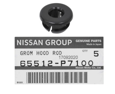 Втулка опоры капот x-trail terrano 65512-p7100 фото №1