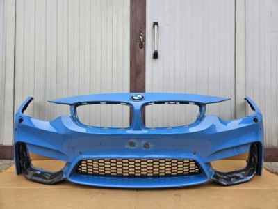 Бампер перед bmw m4 m3 f80 f82 f83 4 pdc омыватель фото №1