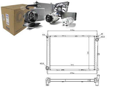 RADUADOR DEL MOTOR - SISTEMA DE REFRIGERACIÓN DEL MOTOR [NISS  