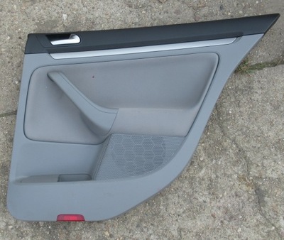Vw jetta 07r обивка обшивка дверь правый задняя фото №1