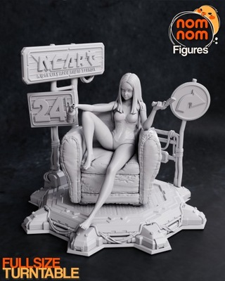 Figurka Rebecca Cyberpunk Edgerunners Miniatura NomNom Figures Druk 3D
