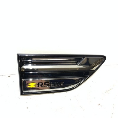 Renault arkana r.s. line правая молдинг na крыло передний перед фото №1