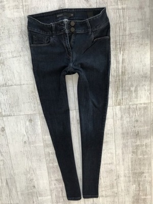 NEXT SPODNIE skinny jeans rurki M 38