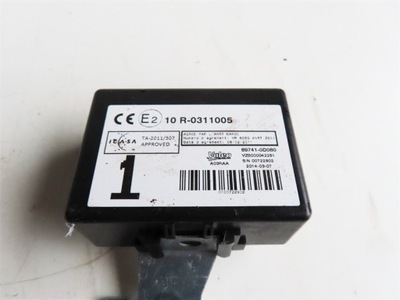 MODULE CONTROL UNIT DOOR TOYOTA YARIS III 2011-2017 YEAR 89741-0D080  