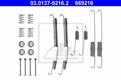 ATE 03.0137-9216 KOMPLEKTAS DODATKOW, APKABOS STABDŽIŲ 