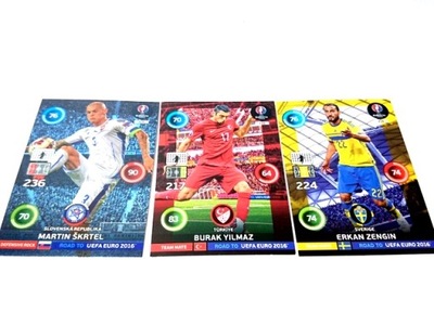 38 - PANINI EURO 2016 SKRTEL YILMAZ ZENGIN