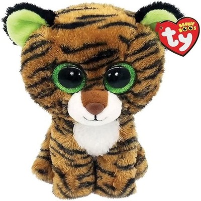 MASKOTKA TY TYGRYS BRĄZOWY TIGGY 15 CM