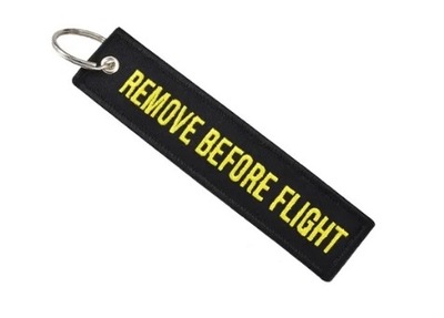 Zawieszka Remove Before Flight * RBF * (CZARNY#2) (HAFT!) [QUALITY 100%!]