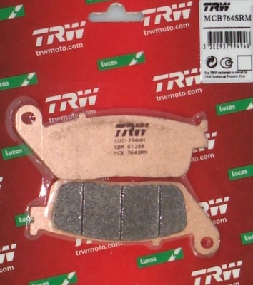 KLOCKI HAM TYŁ TRW HONDA FJS400 Silver Wing 06-08