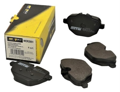 PADS BRAKE WERTTEILE WER2951 + GIFT  