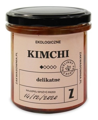 KIMCHI DELIKATNE BIO 300 G - ZAKWASOWNIA