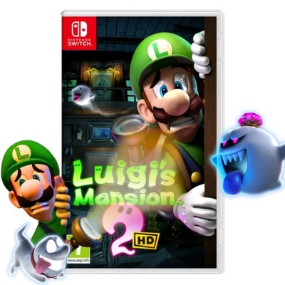 Gra Nintendo Switch Luigi's Mansion 2 HD Remaster Klasyka 3DS