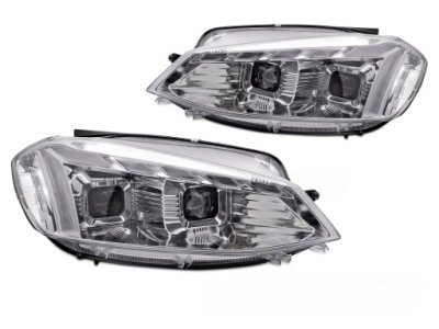 Фара лампа kpl dayline led tube neon тюнинг vw golf vii 7 5g0 lift 17- фото №1
