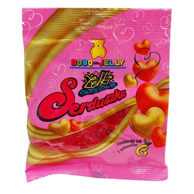 Cymes Sweet Hearts Żelki serduszka owocowe 80g