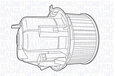 VENTILADOR DEL RADIADOR CITROEN MTE704AX  