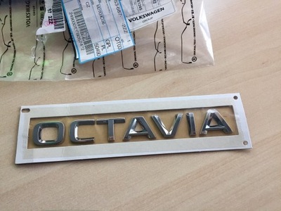 EMBLEMA UŽRAŠAS OCTAVIA III SKODA 5E0853687 2ZZ 