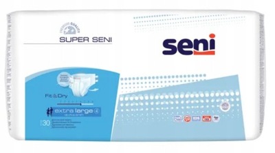 Super Seni XL pampersy dla dorosłych 30szt.